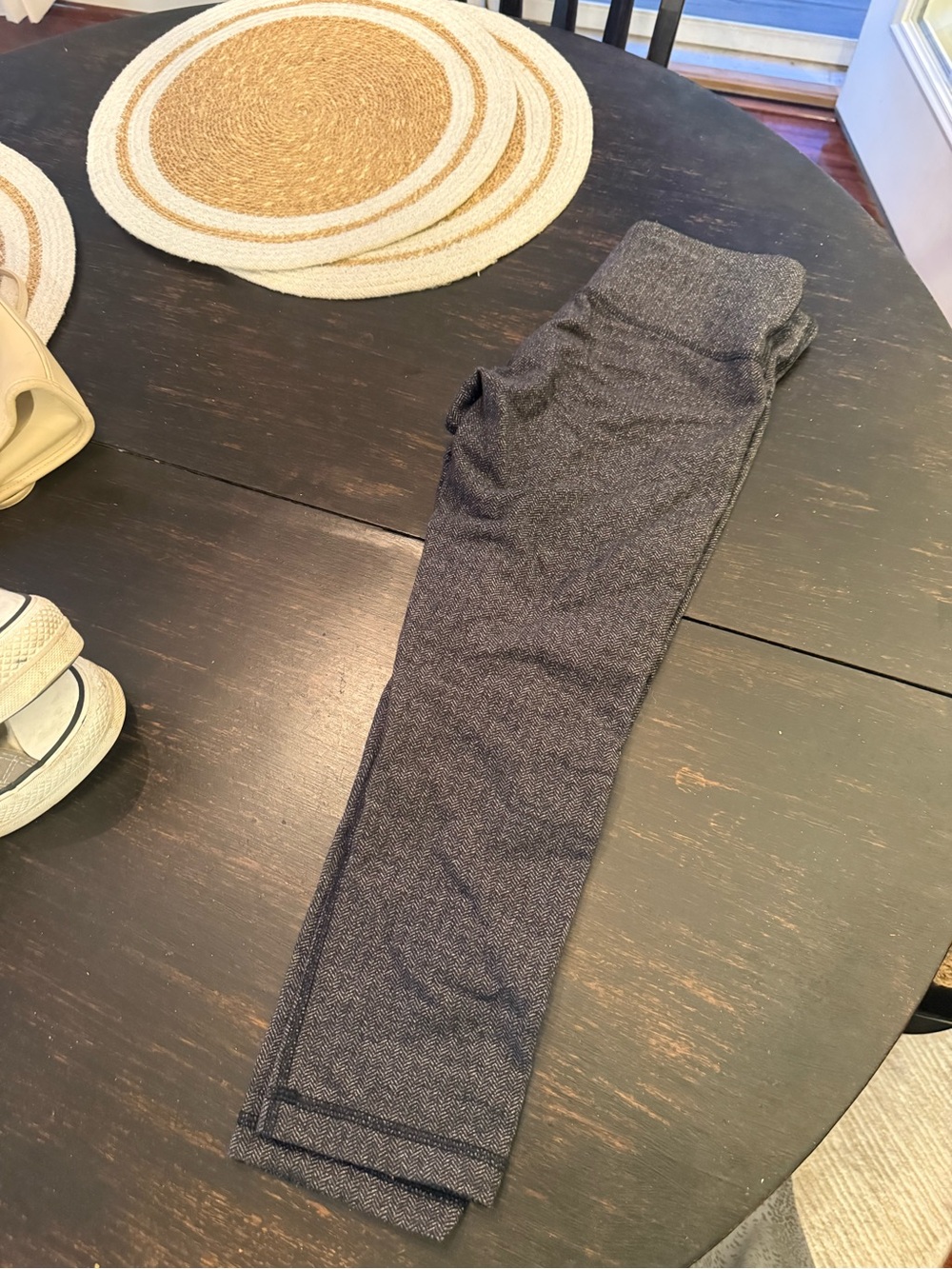 lululemon athletica Heathered Dark Gray Leggings